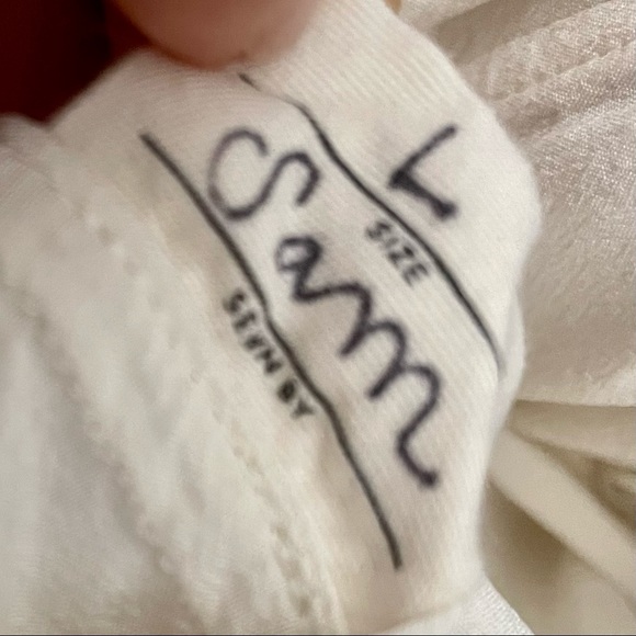 Elizabeth Suzann Silk Ivory Cream Florence High Waisted Shorts - Picture 6 of 11